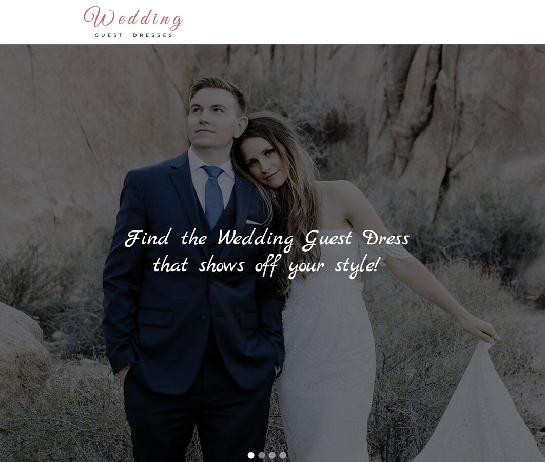 Wedding Guest Dresses Blog Design and Development